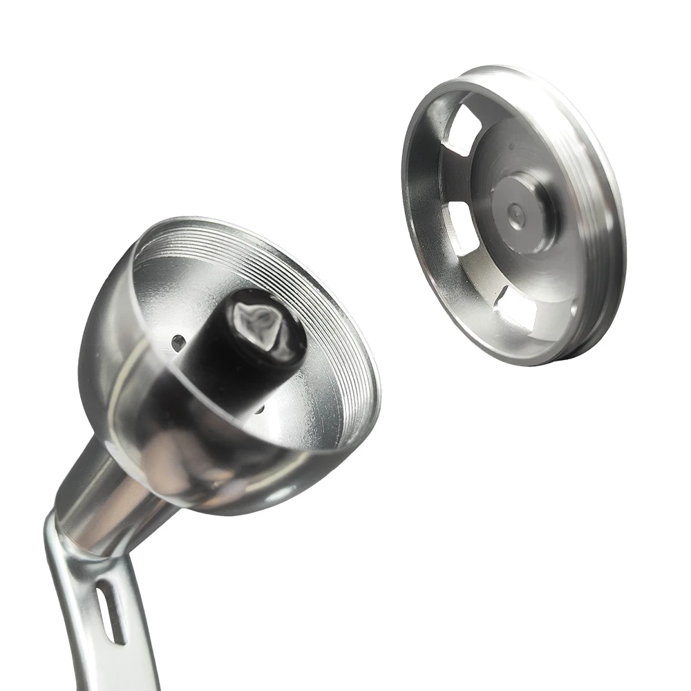 Angelrollen-Griffknopf, Ersatz-Metallknopf mit Lagern für Spinnrollen und Baitcasting-Rollen, Aluminiumlegierung-Knopf – Detail 4