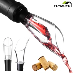 Magic Wine Aerator Wine Bottle Pourer Premium Aerating Pourer Red Wine Decanter Cap Spout Stopper Mouth Dispenser Decanter Spout