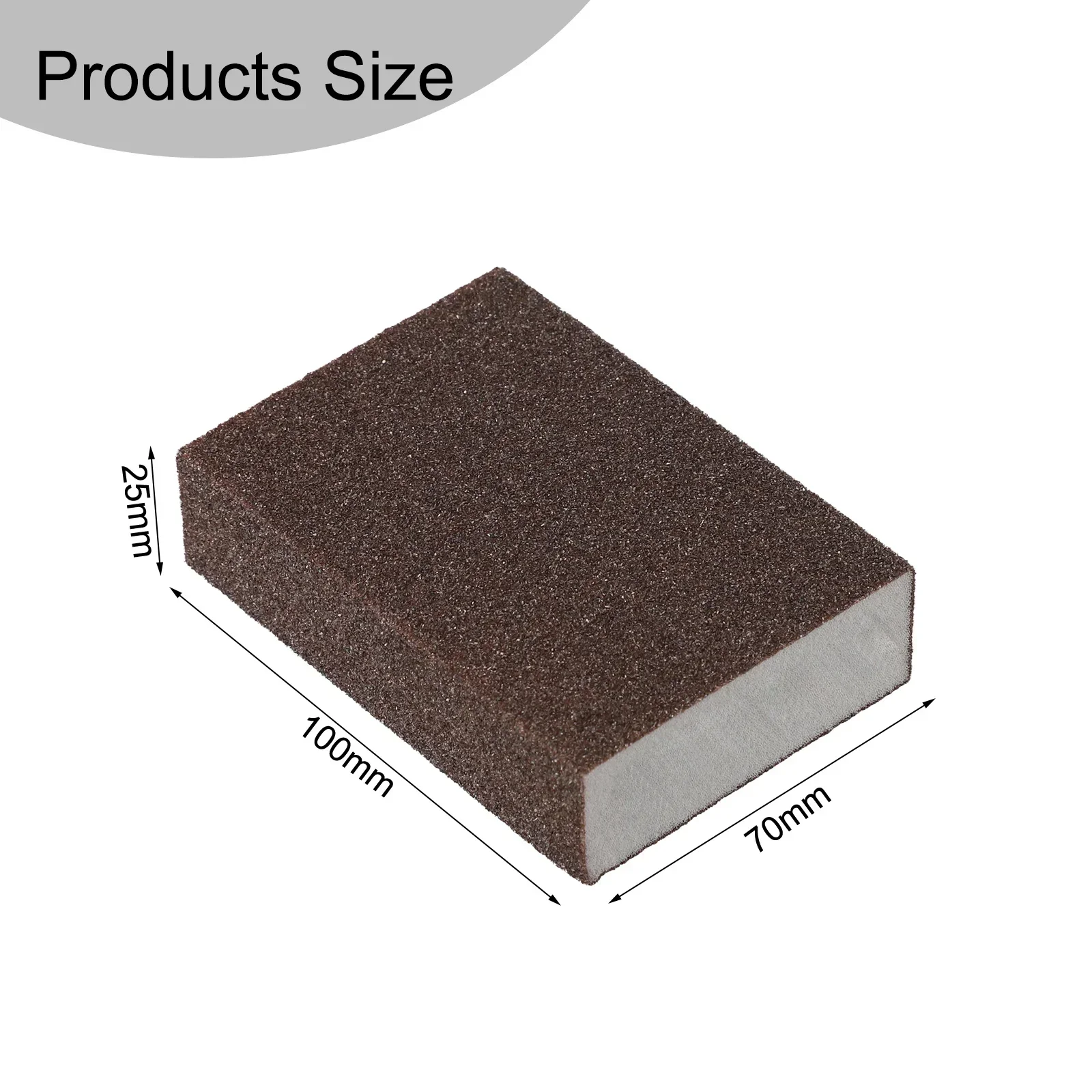 60/80/120/240 Grit Wall Grinding Sponge Sand Block Sandpaper Polished Sand Brick For Woodworking Abrasive Tools Accessories