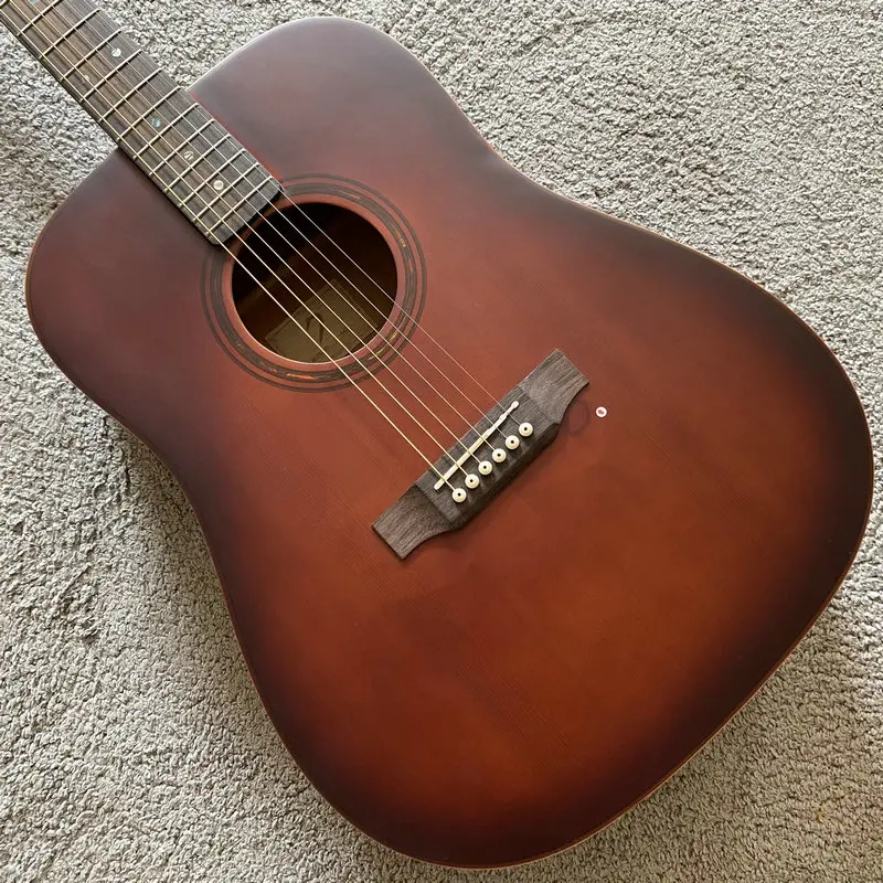 I081 Mexico Made Neck Genuine Hohner 41'Acoustic Guitar Solid Top Order Sample Made in Taiwan China with Tiny Defaults Sales