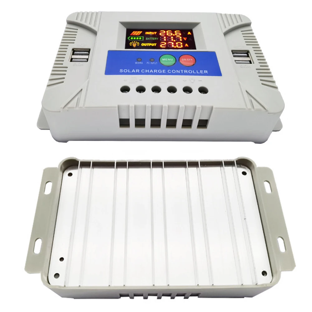

12V 24V Auto Solar Regulator Solar Power Controller LED Display Solar Controller for Home and Outdoor Energy Solution