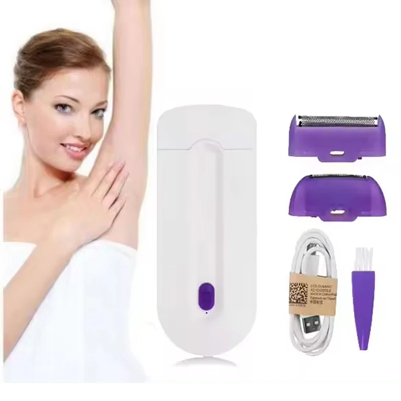 

Rechargeable Epilator Portable Body Hair Shaver Removal Tool Rotary Face Leg Bikini Lip Depilator Hair Remover Lady