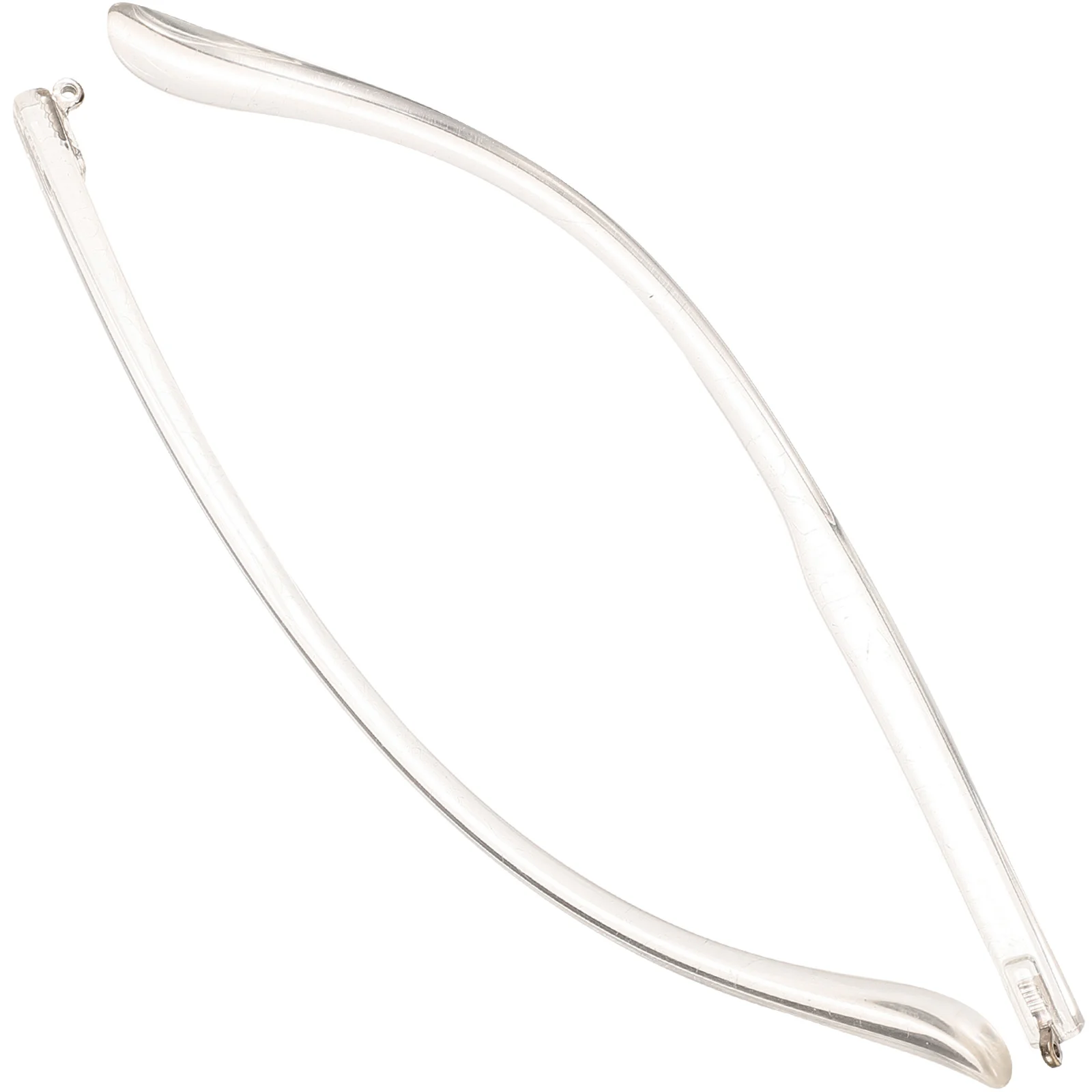 

Glasses Arms Replacement Acrylic Temple Parts Repair Tools Clear Convex Single Tooth Universal Eyewear Accessories