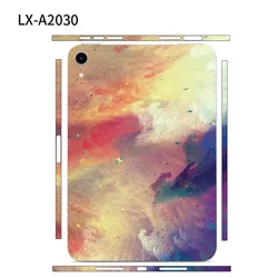 For iPad Pro 2022 2021 2018 12.9 11 Mini 7 6  Full Cover Colorful Back Film Covers Decal Skin Protector Sticker