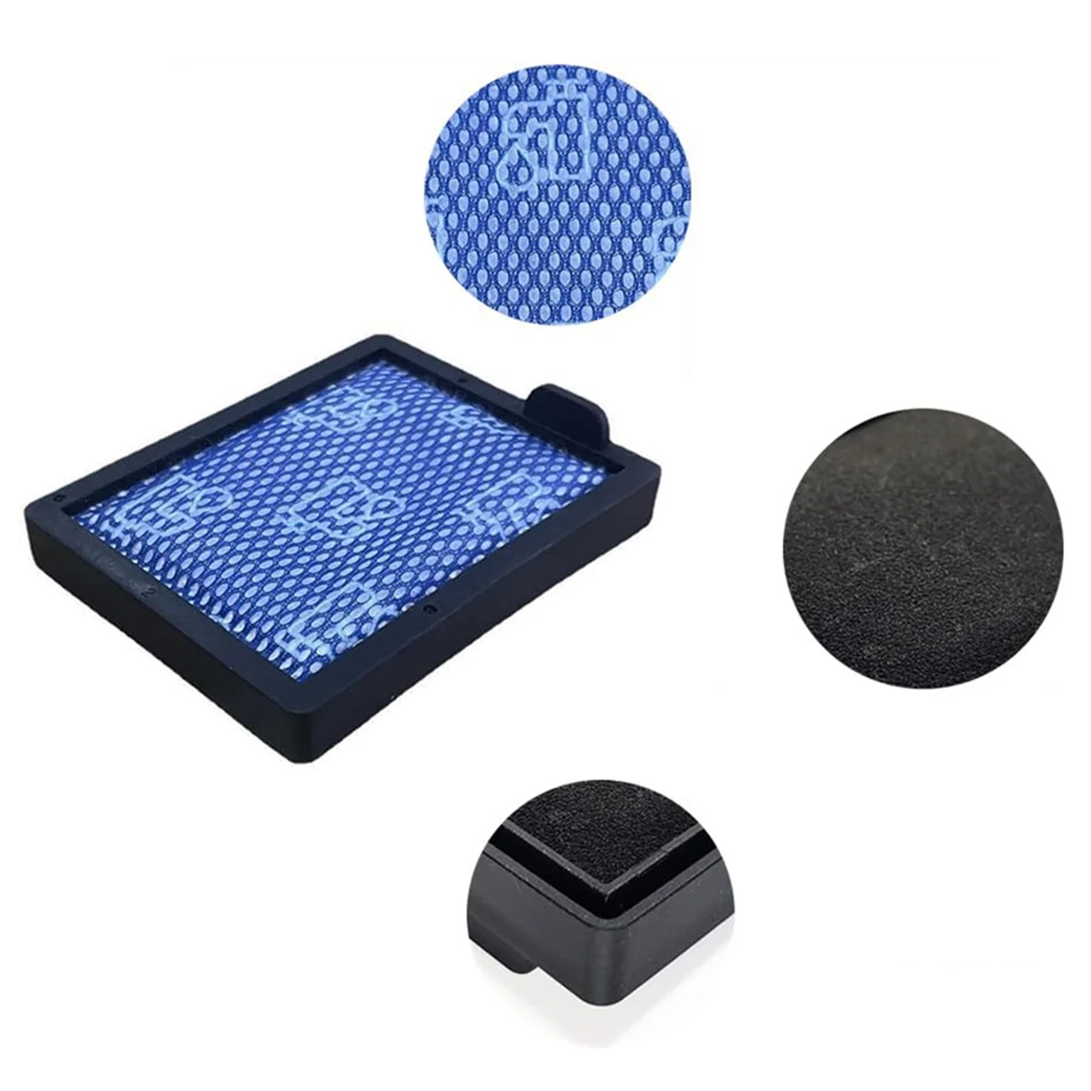 3PACK Pre-Motor Filter for Samsung Jet Bot AI+ Robot Vacuum Cleaner, Replacement Foam HEPA Filter Accessories