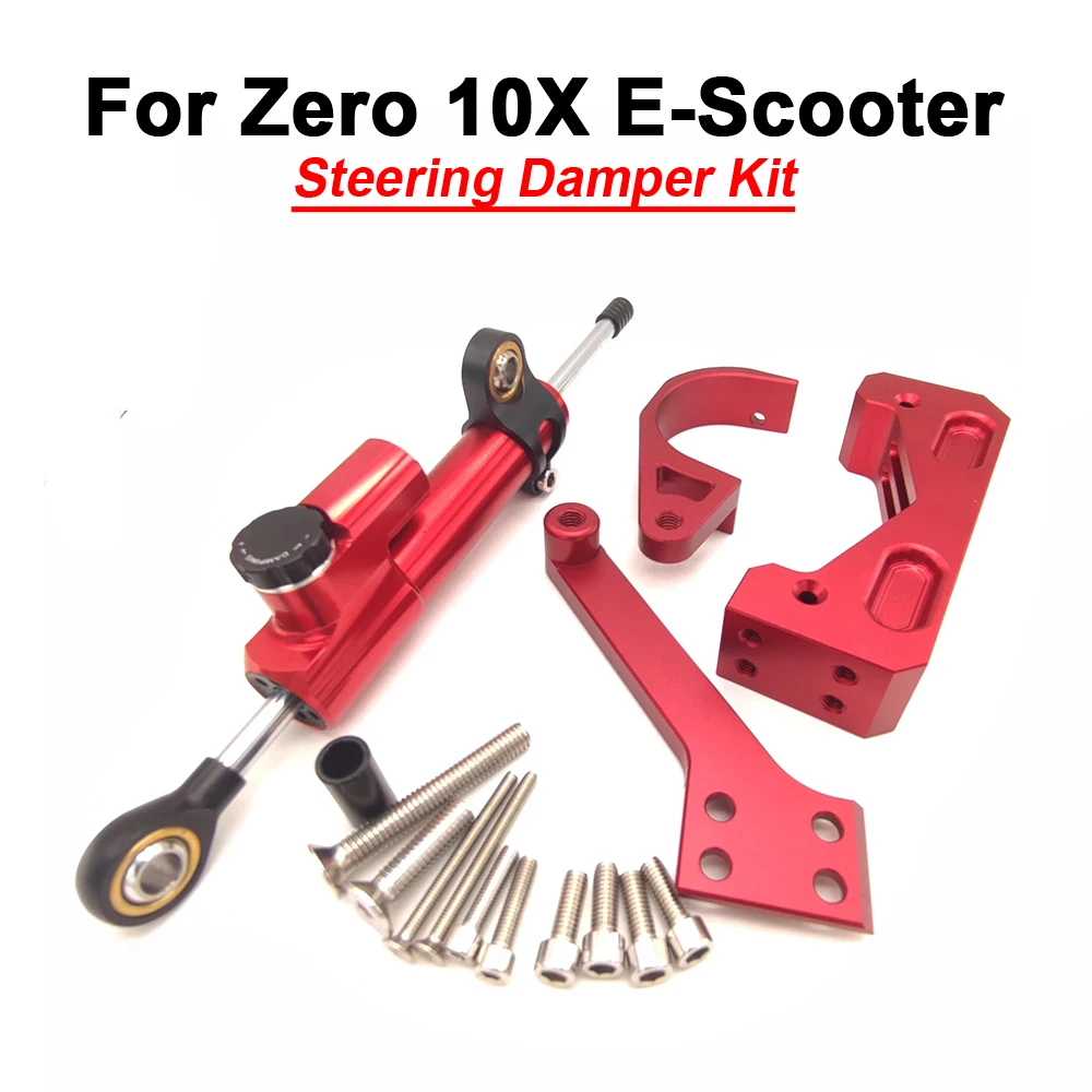

For Zero 10X E-Scooter Front Wheel Stabilizer Shock Damper Mod Bracket Electric Scooter Accessories