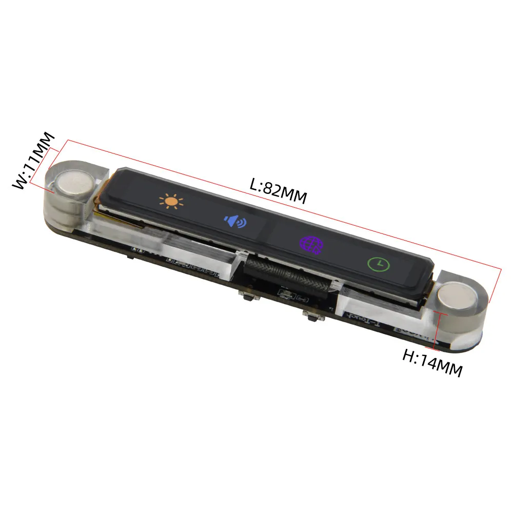 LILYGO T-Touch Bar ESP32-S3R8 2-inch touch screen supports Bluetooth WiFi development board