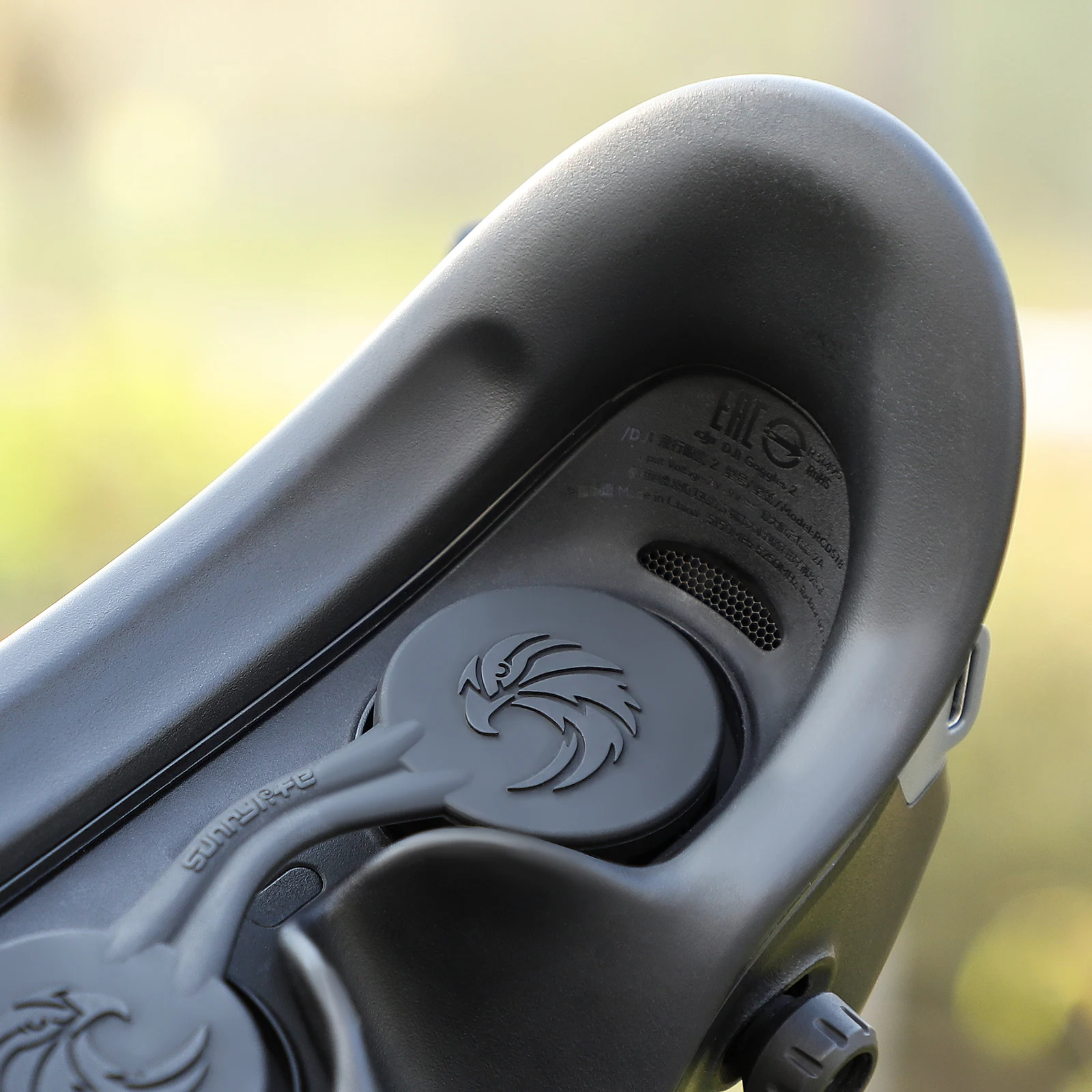 Cubierta protectora de lente para DJI Goggles3/2, tapa protectora de lente de silicona suave para DJI Avata 2, accesorios de protección a prueba de polvo