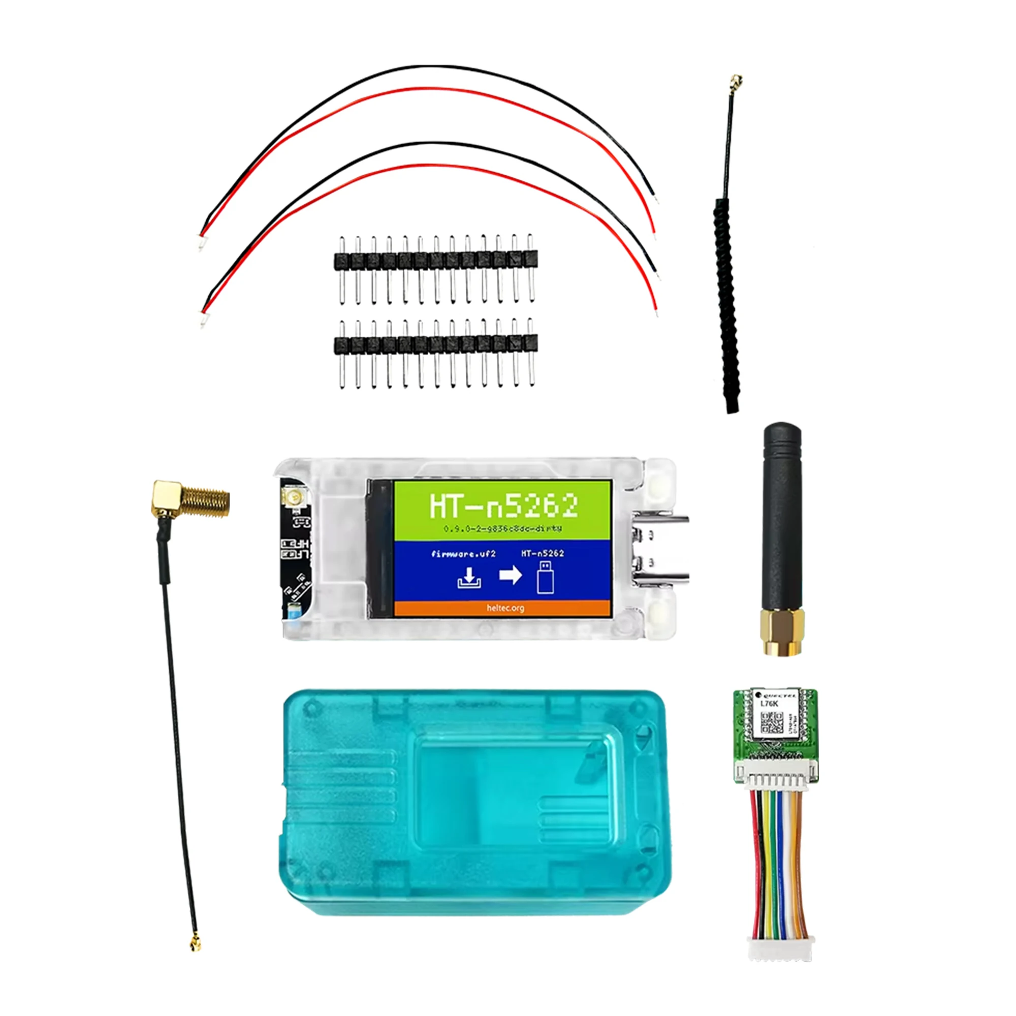Heltec T114 V2 Трекер LoRa Устройство позиционирования LoRaWAN HT-M7603 Внутренний шлюз LoRa Низкая мощность Wi-Fi Ethernet BLE 868/915 МГц