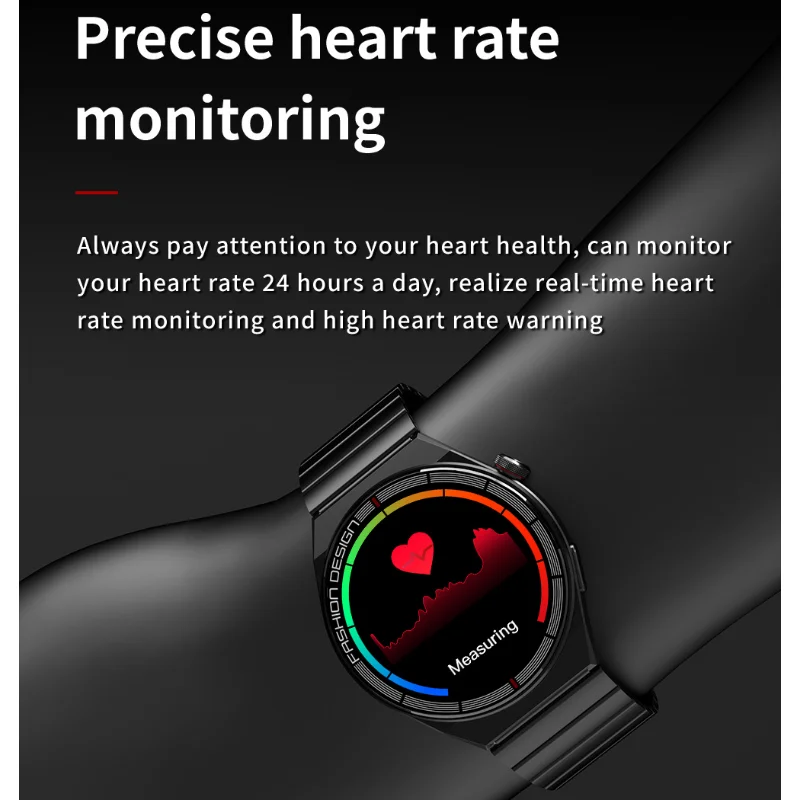 Nieuwe H4 Max Smart Watch Heren 1.45-Inch Bluetooth Call Offline Betaling Nfc Bericht Herinnering Muziek Sport Multifunctionele Smartwatch