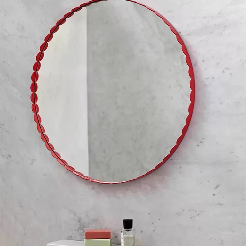 Decoration Home Room Decor Mirrors Korean Interior Modern Ornaments Living Desk Mirror Mirrors Accessories Espejo Neon Wall Art