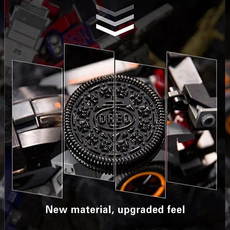 البسكويت المغناطيسي EDC الإصبع سبينر تململ المعادن دفع العلامة التجارية لعبة البوب عملة الكبار مكافحة القلق والإجهاد تخفيف عملة الحسية #4