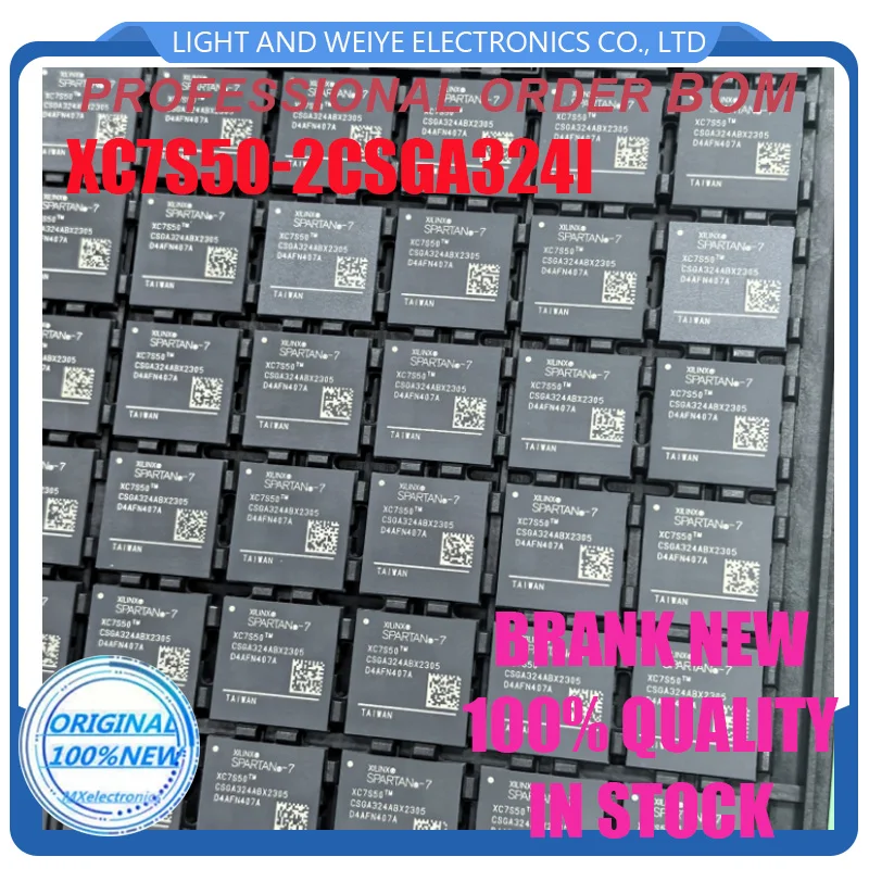 

1pcs/lot XC7S50-2CSGA324I XC7S50 BGA-324 FPGA New Original