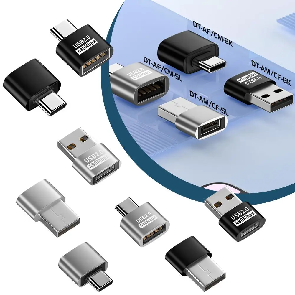 New OTG Adapter Type C Male To USB 3.0 Female Connector Converter High Quality Type C To USB OTG Disk Flash Converter For L V2O8