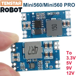 Mini560 5A DC-DC Mini560 PRO Step-Down Stabilized Voltage Supply Module 6-30V To 3.3V 5V 9V 12V