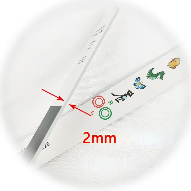 Children Vision Tester Cartoon Pattern Fixation Stick Visual Correction Examination Thickened Visual Acuity Chart Fixation Bar