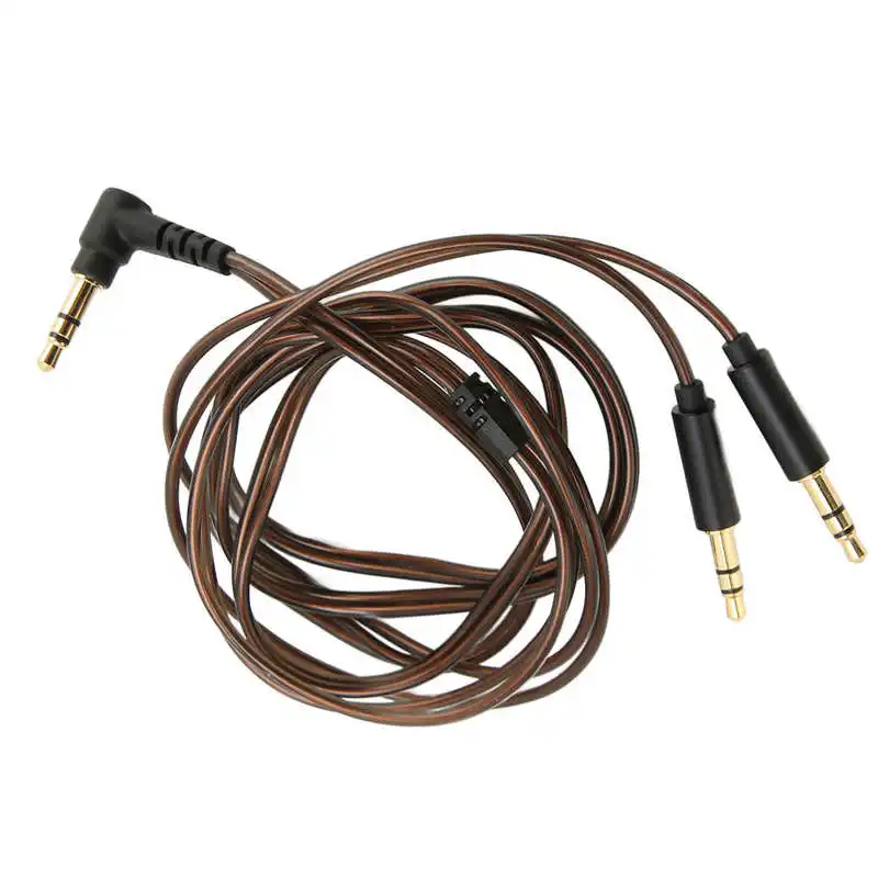 3.5mm to Dual 3.5mm Jack Male Cord OFC Core Headphone Upgrade Cable for  Sundara for Arya for Ananda for He400se