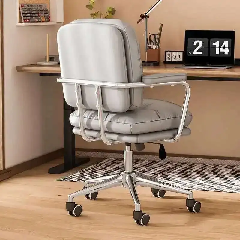

Light Luxury Office Chair Home Chair Back Chair Ergonomic Office Chairs Bedroom Dormitory Study Table and Chairs