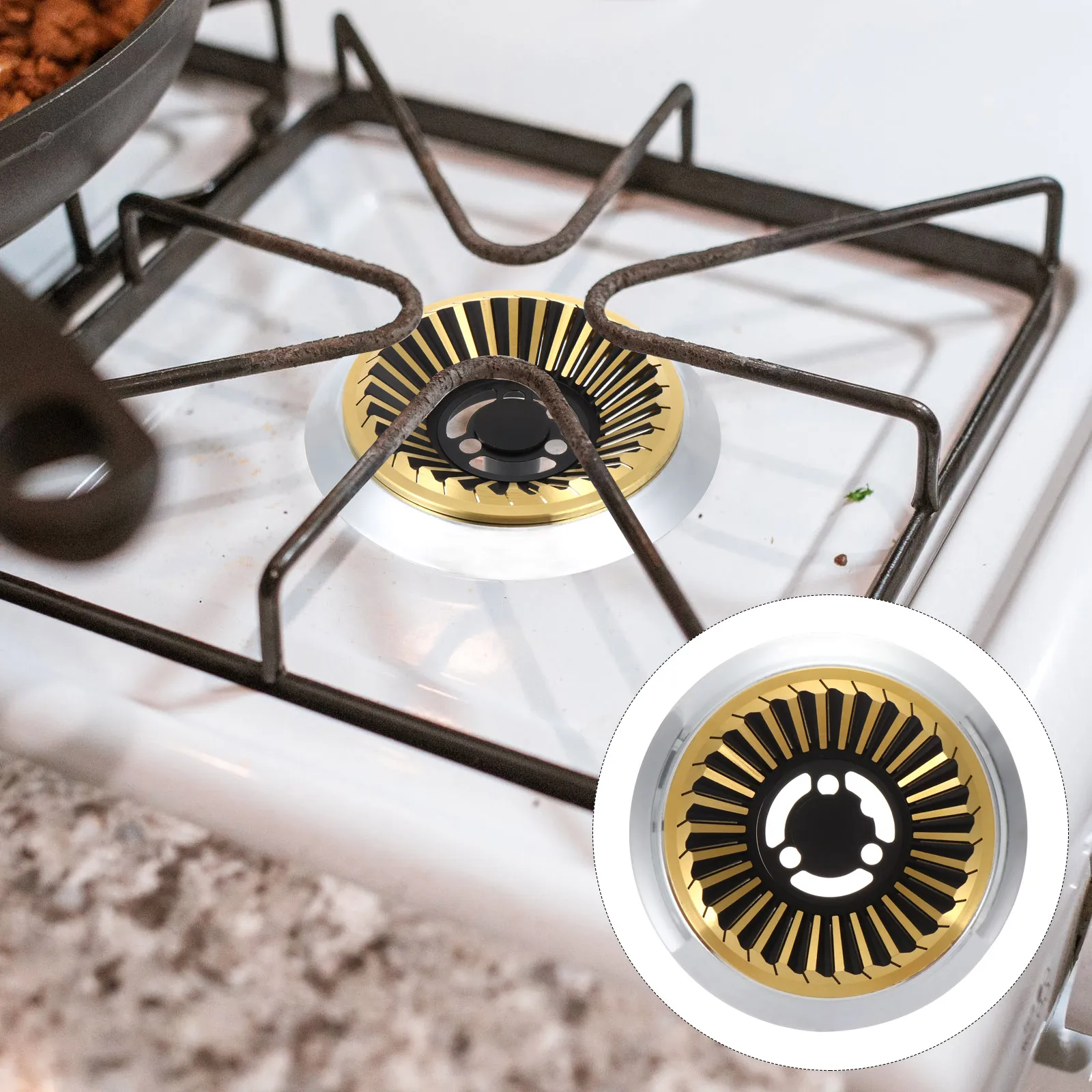 

1pc Gas Burner Grate Stainless Steel Stove Cover Durable Kitchen Accessory Replacement For Home Restaurant Use Camp Stove Gear