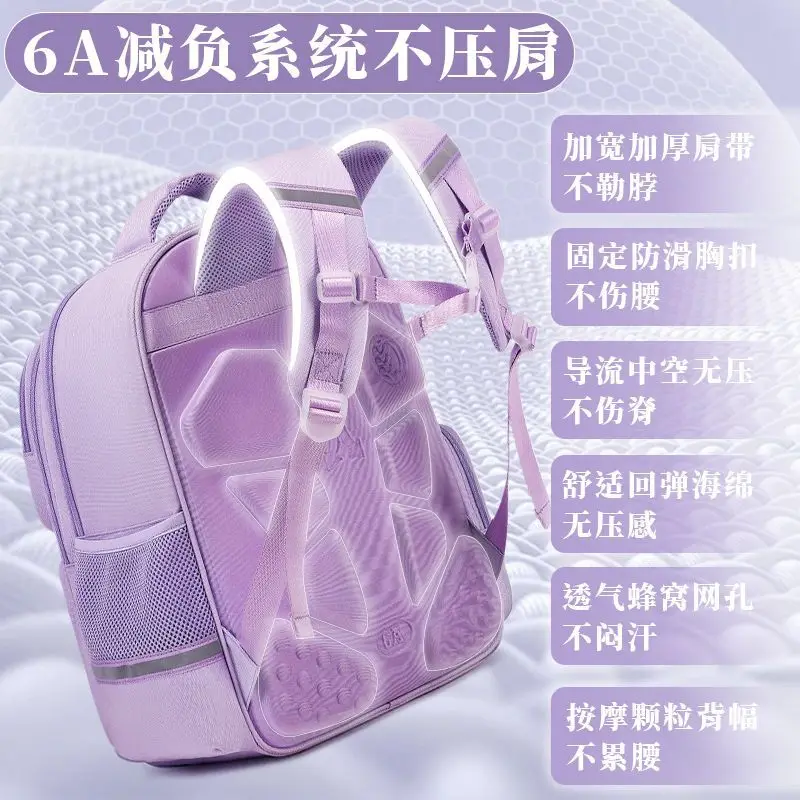 

Tian Guan Blessing Collaboration Children's Grades 3-6, Stress-Relief Large Capacity For Girls, New Model Elementary School Ani