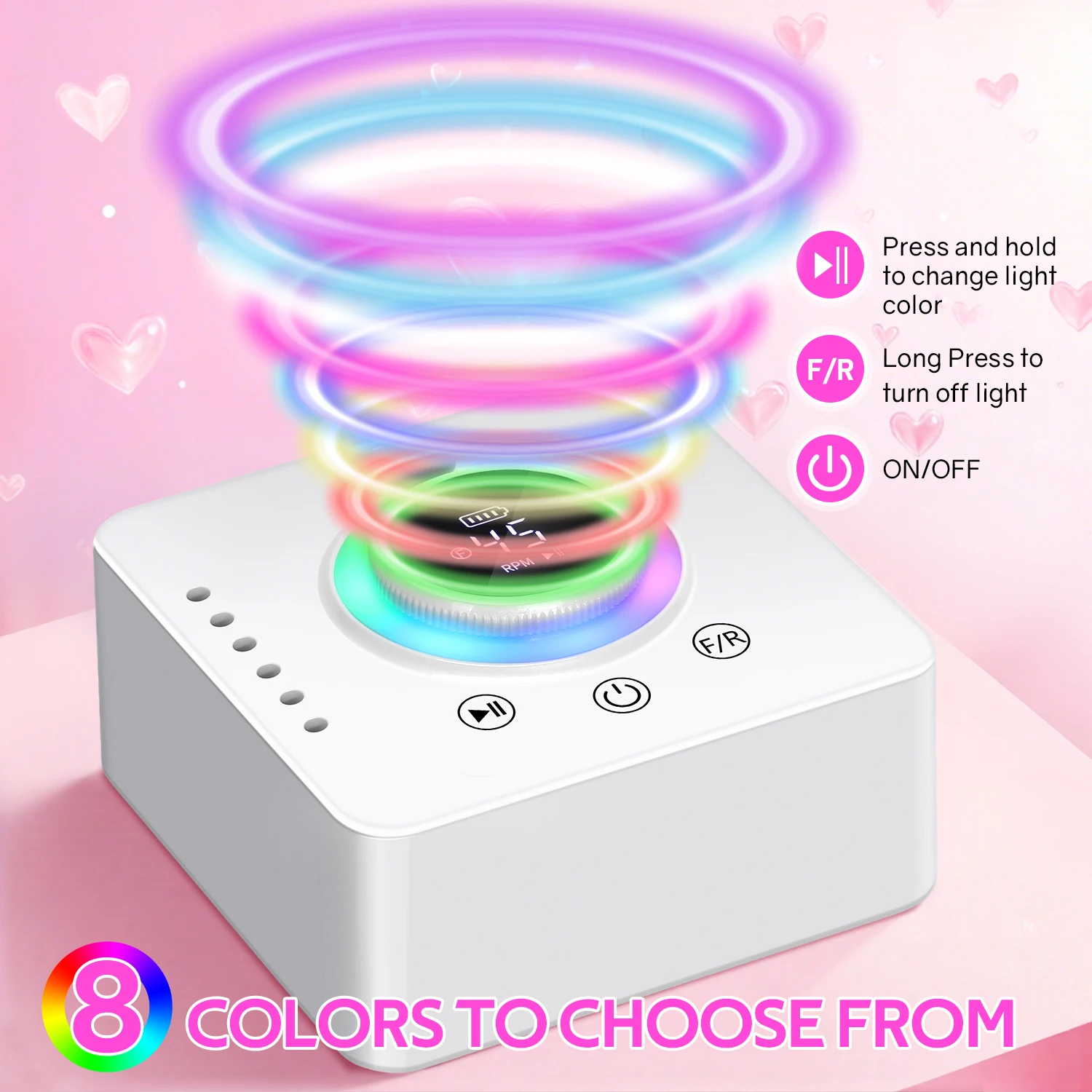 DianaBeauty 45000 giri/min ricaricabile trapano per unghie lucidatore per smalto levigatrice elettrica per manicure strumenti per salone di bellezza a basso rumore