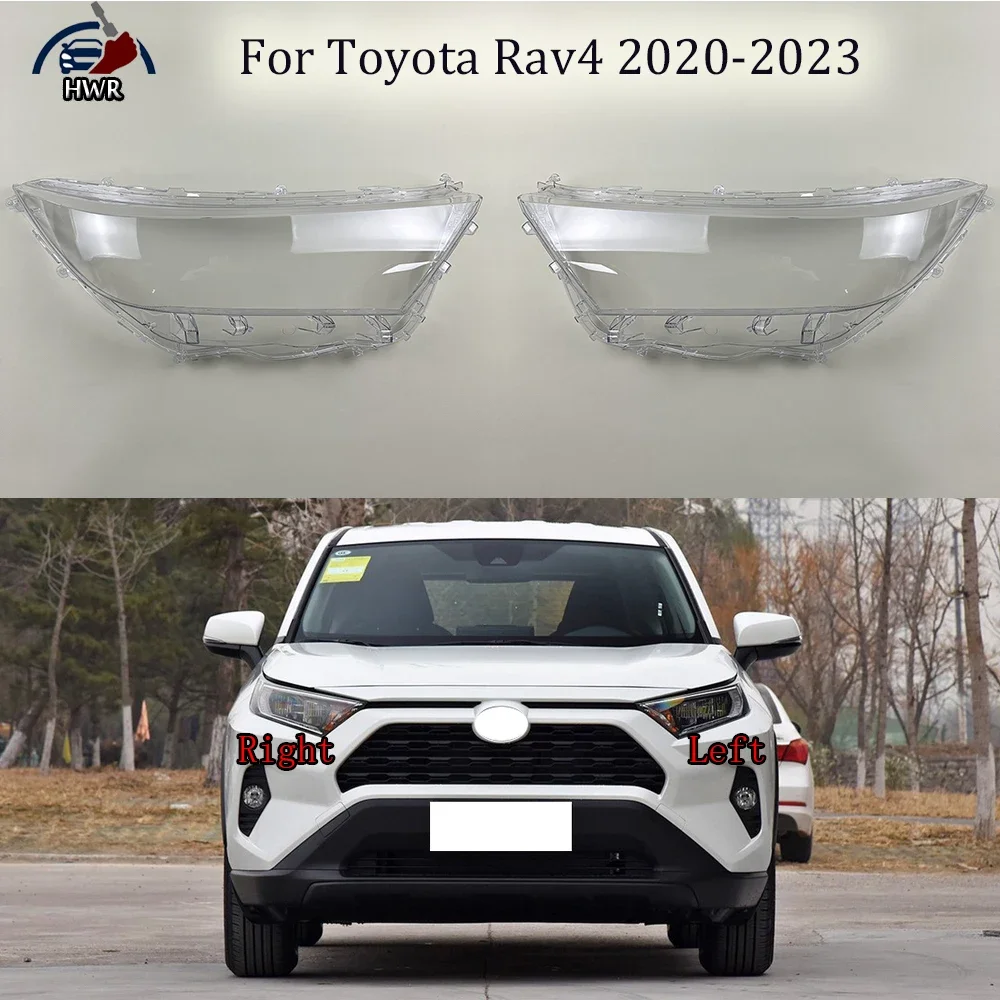 

Headlamp Lamp Shell Headlight Cover Transparent Lampshade Plexiglass Replace Original Lens For Toyota Rav4 2020 2021 2022 2023