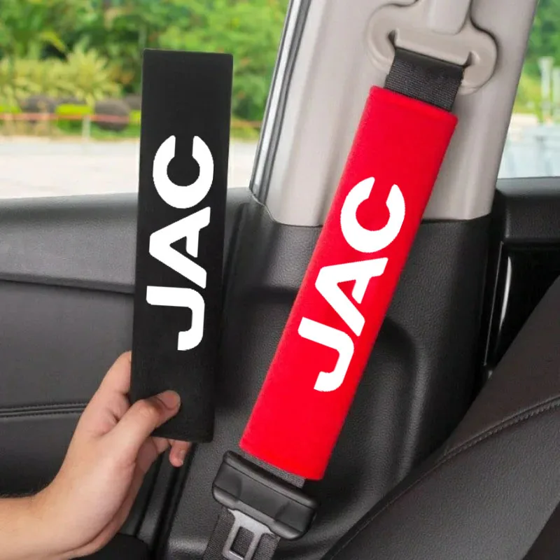 

Car Styling Seat Belt Cover Seatbelt Shoulder Strap Protector Pads For JAC J7 J3 S2 J2 JS2 T8 JS4 J5 Refine S3 Auto Accessories