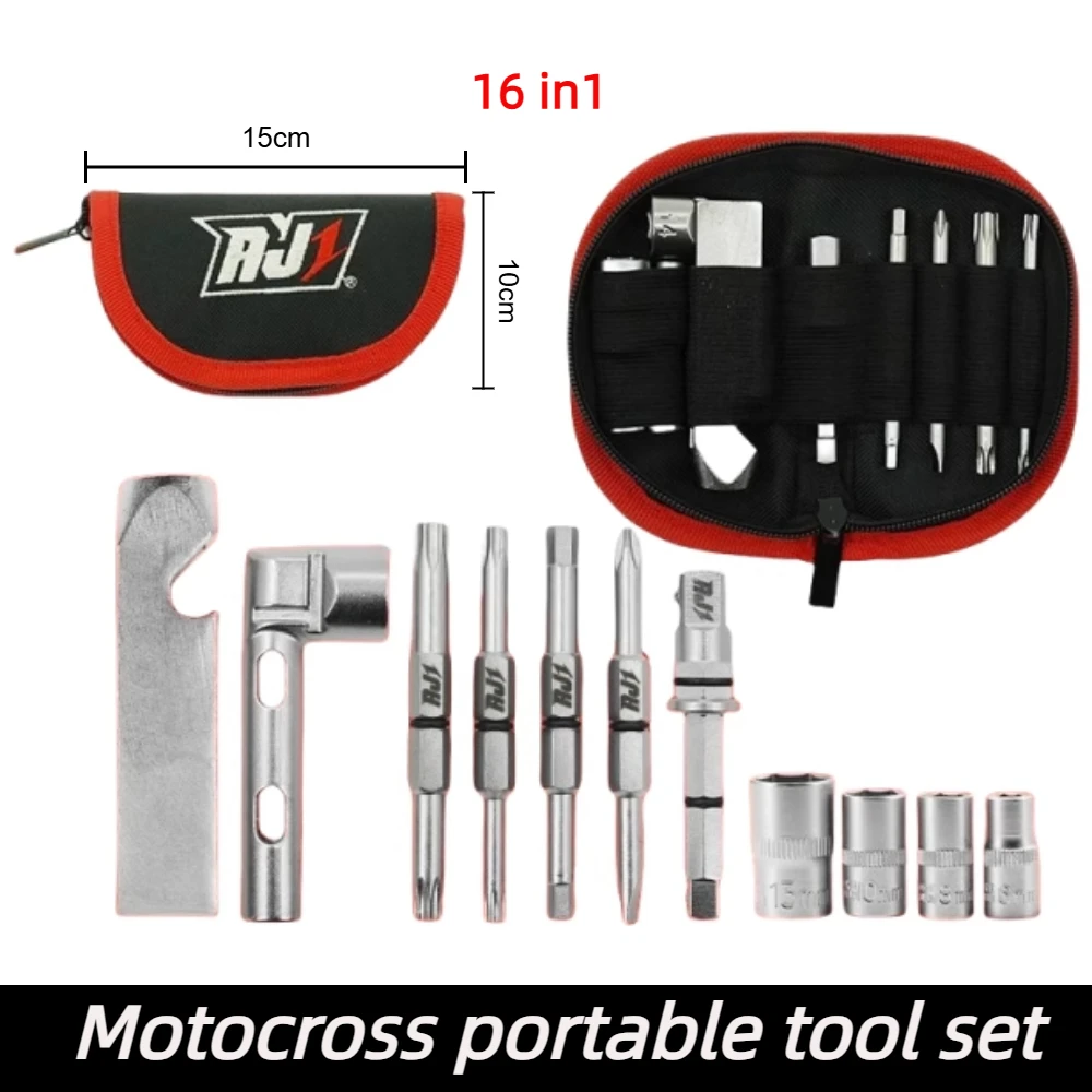 

Dirt Bike multi functional portable screw tool set for motorcycle accessories maintenance tools hexagon wrench Kits Installation
