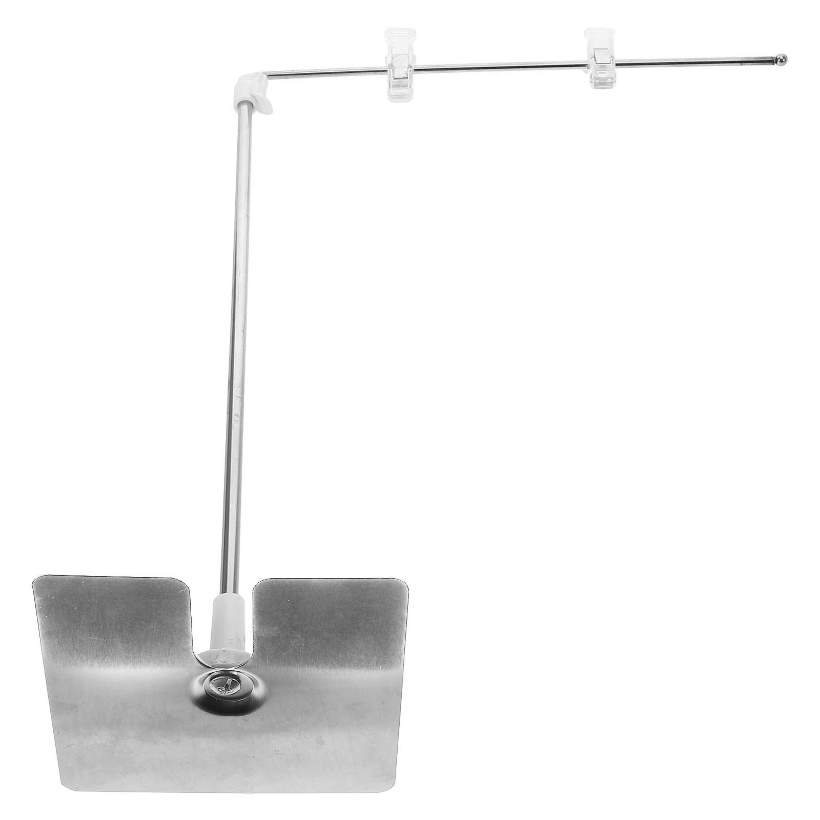 Présentoir d'affiches en acier inoxydable, support publicitaire moderne, support polyvalent, idéal pour les supermarchés et les magasins