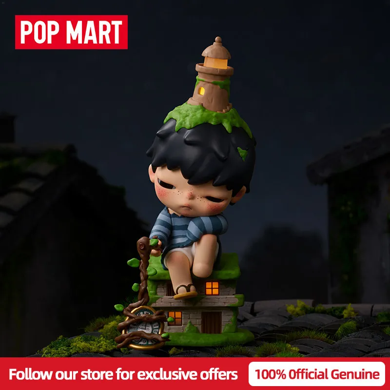 

Authentic POP MART Hirono Time Follower Figure, Carded Toy Cute Character Doll Collectible Decor Ornament Perfect Gift for Girls
