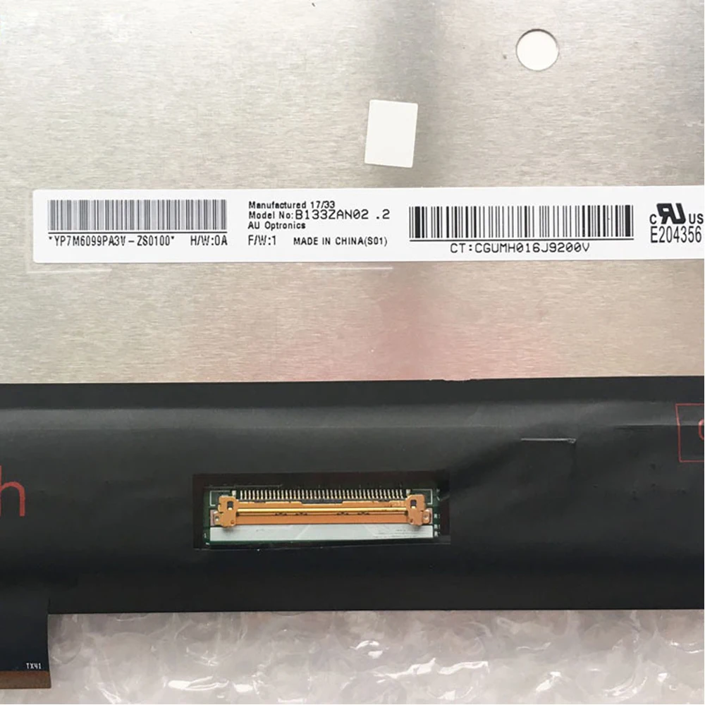 Imagem -04 - Lcd Original para hp Elitebook X360 1030 g3 Display Lcd Tela de Toque Digitador Assembléia Substituição Fhd 1920*1080 13.3