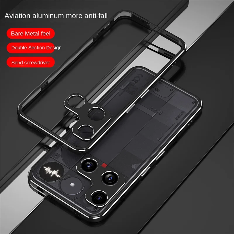 الوفير ل لا شيء الهاتف 3 Phone3 رقيقة جدا معدن الألومنيوم الوفير الغطاء الصلب الحال بالنسبة لا شيء الهاتف ثلاثة Phone3 A024 5G 2025 #6