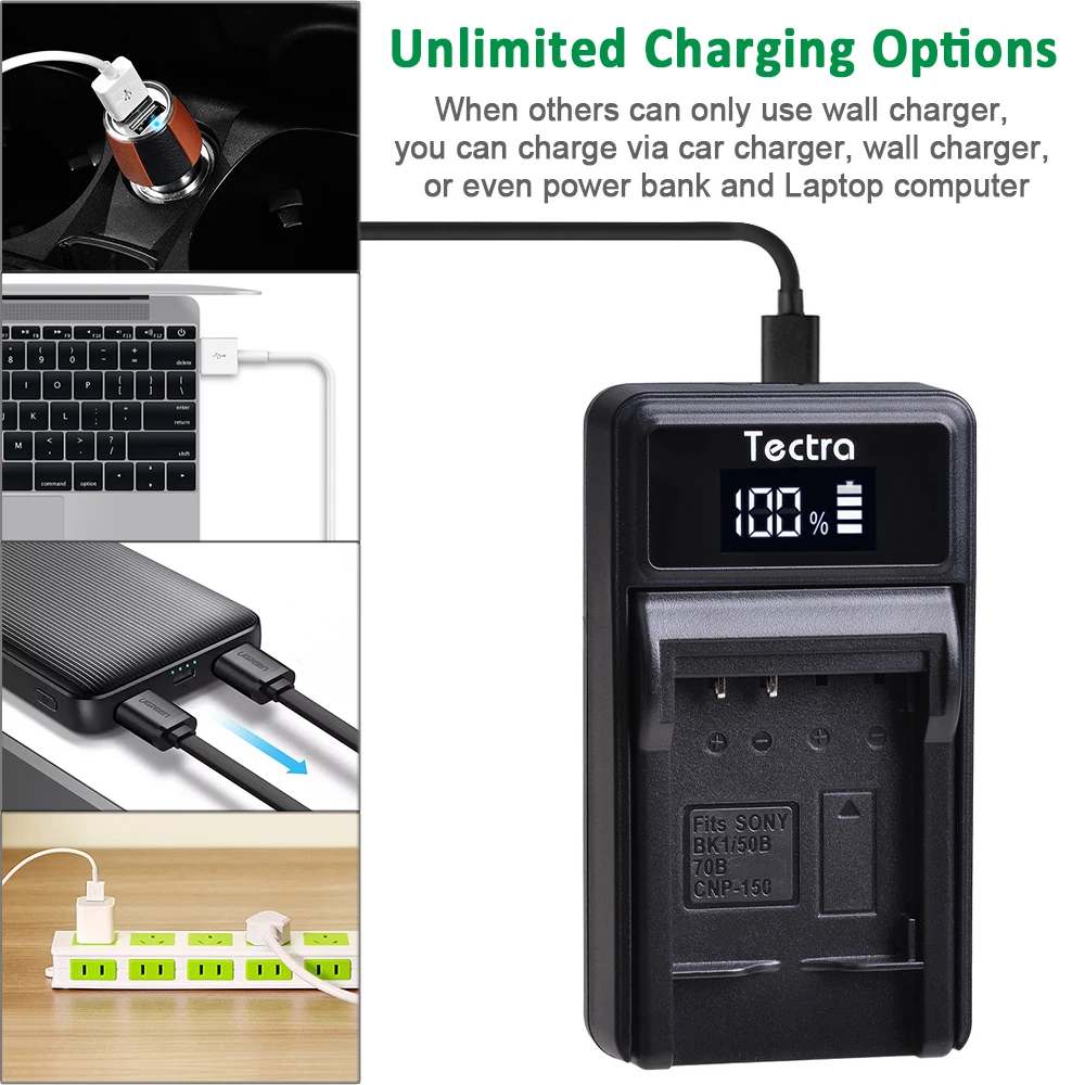 LI-90b LI-92b Li90b Battery + LED USB Charger for Olympus Tough TG-1 iHS,TG-2 iHS,TG-3,TG-4,TG-5,TG-6,TG-Tracker