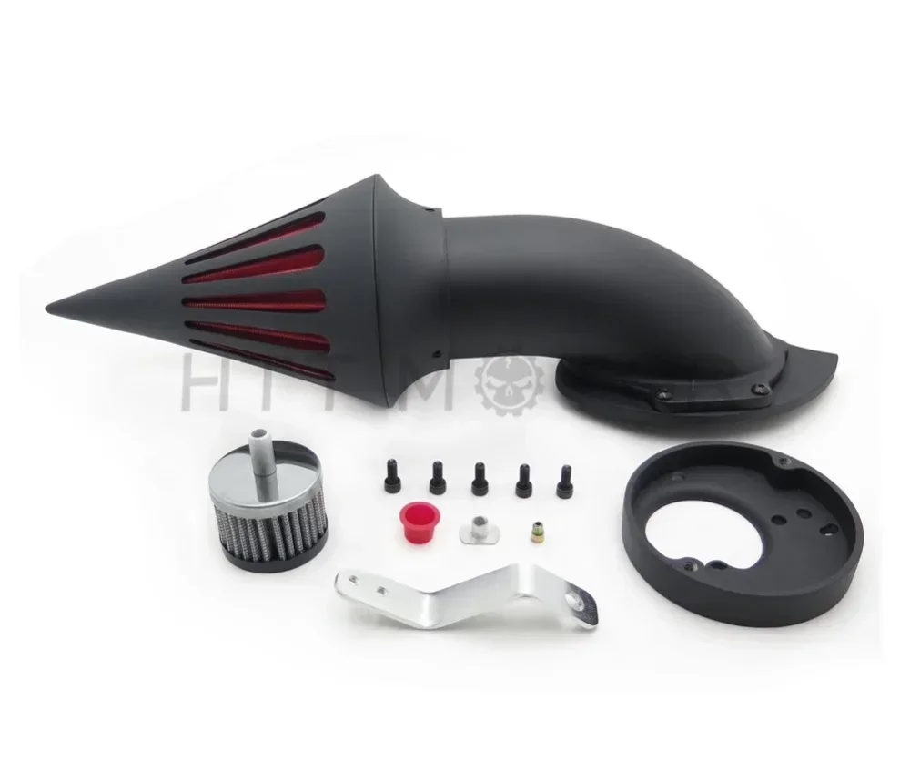 

Motorcycle Spike Air Cleaner Intake Filter Kits for Honda 1986-2019 VTX1300 VTX 1300 Black