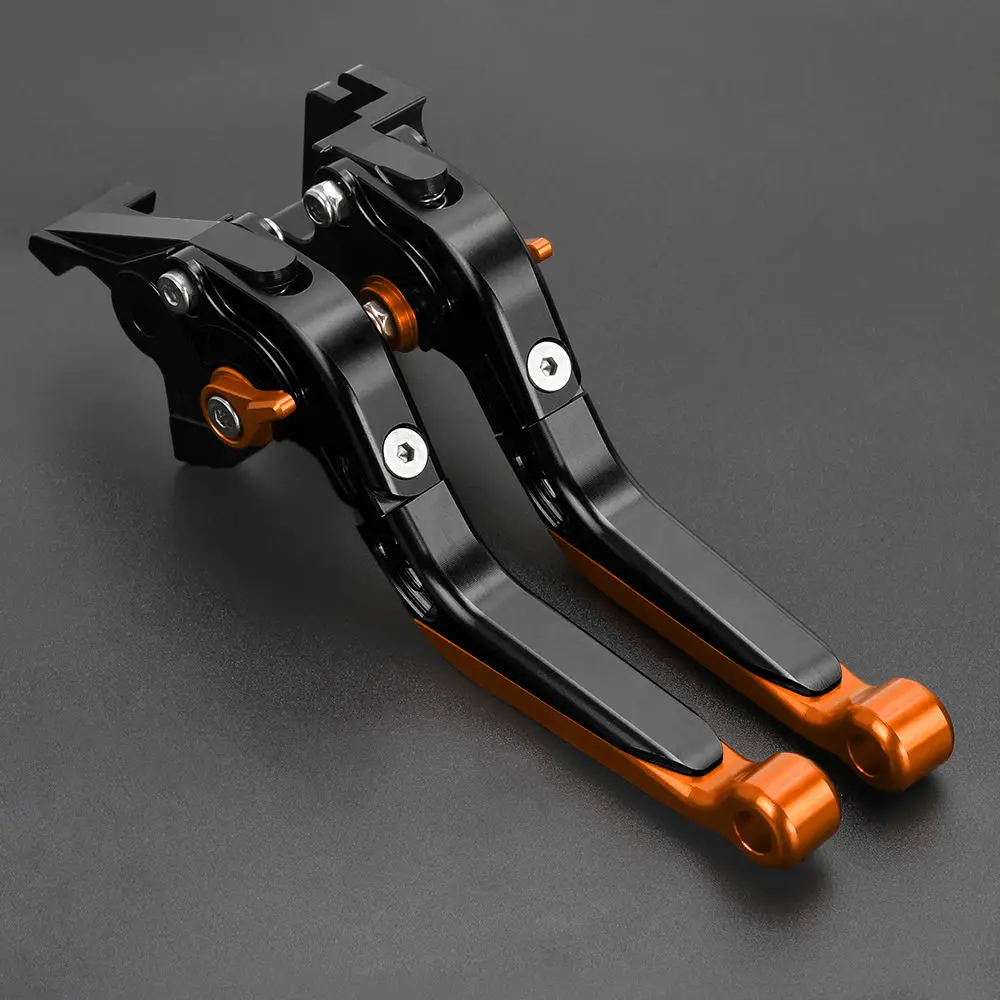 For 200DUKE 2012- 2017 2016 2015 2014 2013 200 DUKE DUKE200 Motorcycle Folding Extendable Motor Handle Brake Clutch Levers