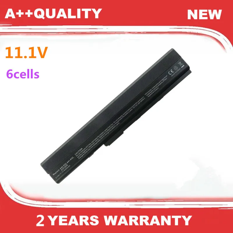 K52 Laptop Battery For K52 K52D K52DE K52J K52S K52N K52JK K52JB X42D  X42F  X42E  X42J  X42JE  X42F  X42JR X42