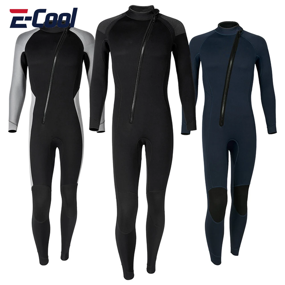 

Men's Women's 3MM Neoprene Wetsuit Surfing Diving Suit Warm One-piece Anti-cold Snorkeling Swimming Wet Suit Swimsuit