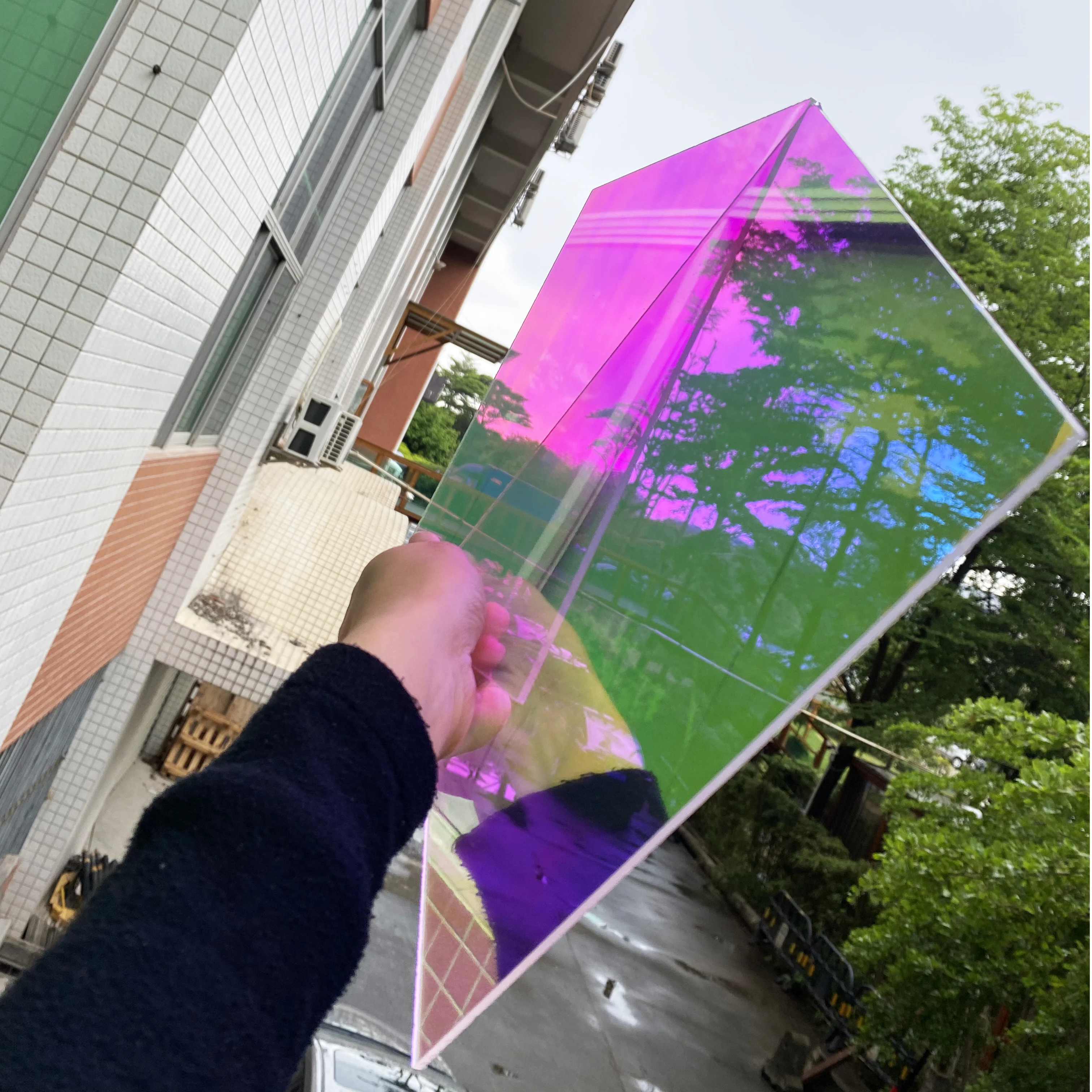 Acrylic PlexiGlass Sheet, Rainbow Color Panel, PMMA Iridescent, Radiant, Jewelry, Crafts, Decoration, 3mm Thickness, 2 PCs