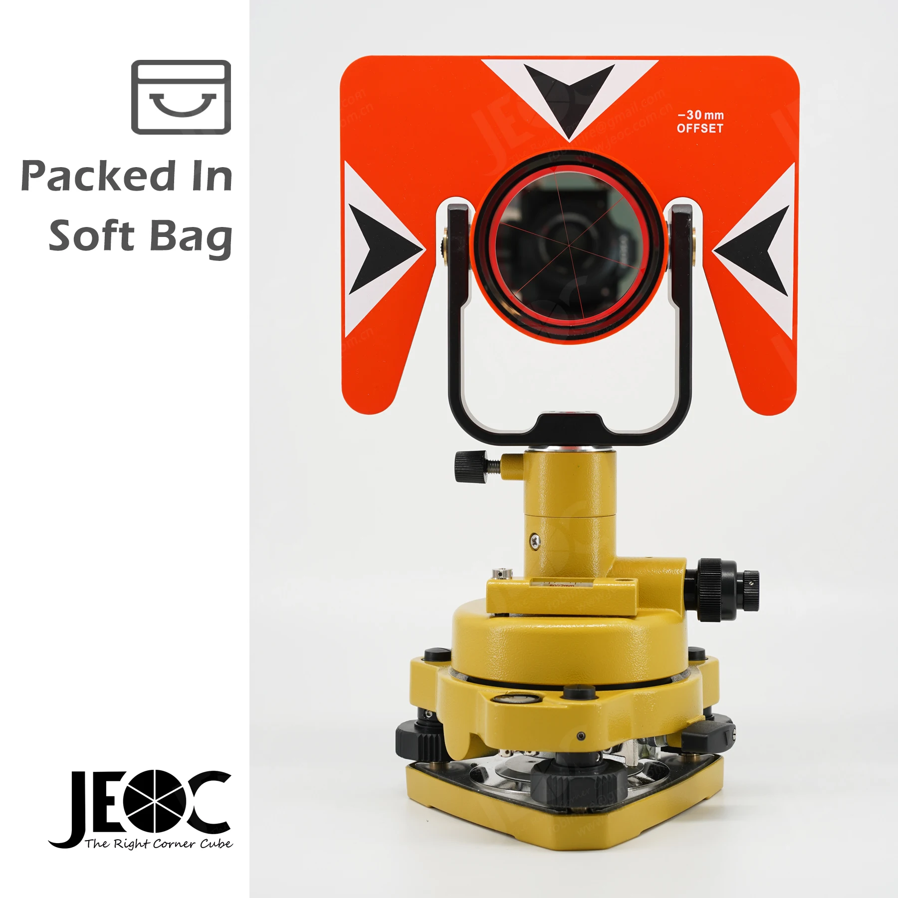 JEOC Prism & Tribrach Set, Surveying Reflector for Pentax Total Station