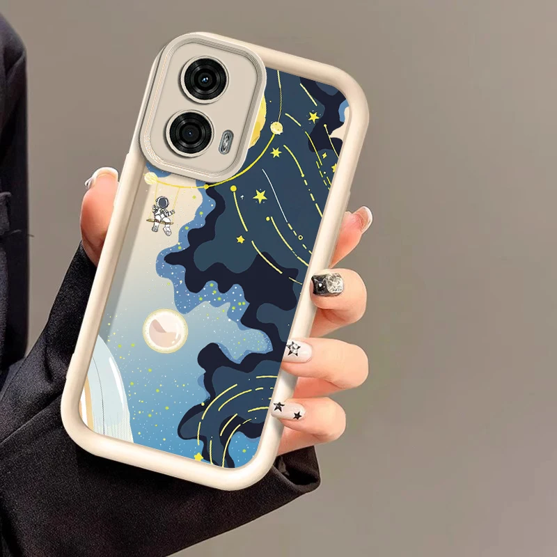 G24 Night Sky New Sky Eye Phone Case For Motorola Moto G24 G24Power G54Power G20 G54 G84 G53 E40 E32 G04 G22 G30 G34 G53 Cover