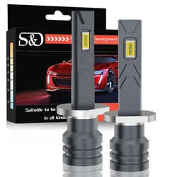 2Pcs H1 LED Headlight Bulb Mini Wireless 60W 25000LM 6500K 3570 Car Headlamp Auto Lamps H1 Led 12V Car light