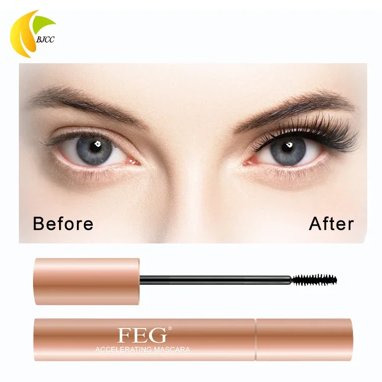 Unique Eyelash Waterproof Volume Vegan eye Lash enhancer Organic Vegan Private Label 3D Fiber FEG Mascara