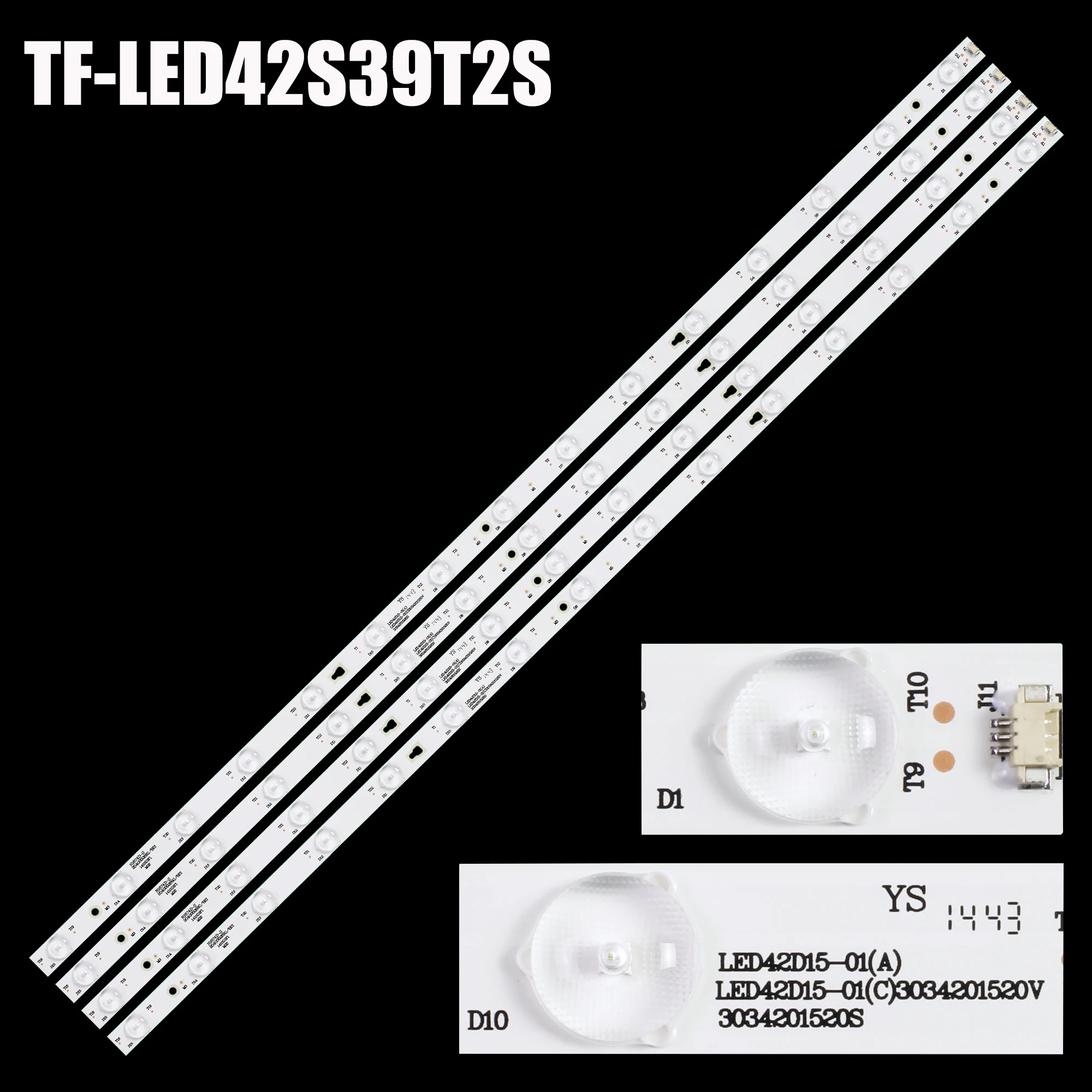 LED Strip For MTV-4230LT2 D42A561U 42F1633DG LE42B8000TF LE42K5500TF 3034201520S LE42K5500TF LS42A51 U42H3 LED42D15-01(A)