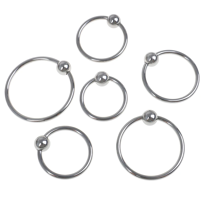 Time Delay Stainless Steel Cock Rings Penis Extend Rings Male Device Sex Toys for man