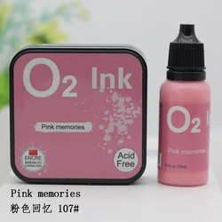 Alinacutle Pink Water-reactive Oxide Ink Pads Ink Reinker Stamping Tools For Scrapbooking Handmade Craft Art Paint Ink Pad