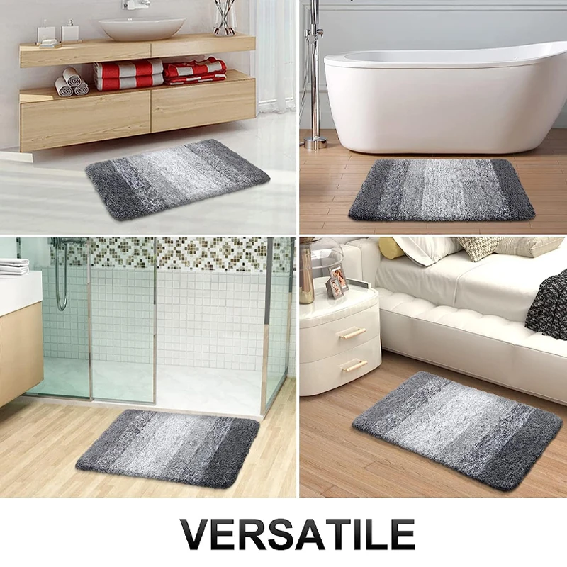 Luxury Rug, Extra Soft and Absorbent Microfiber Rugs, Non-Slip Plush Shaggy Bath Carpet, Machine Wash Dry, Mats for Bathroom