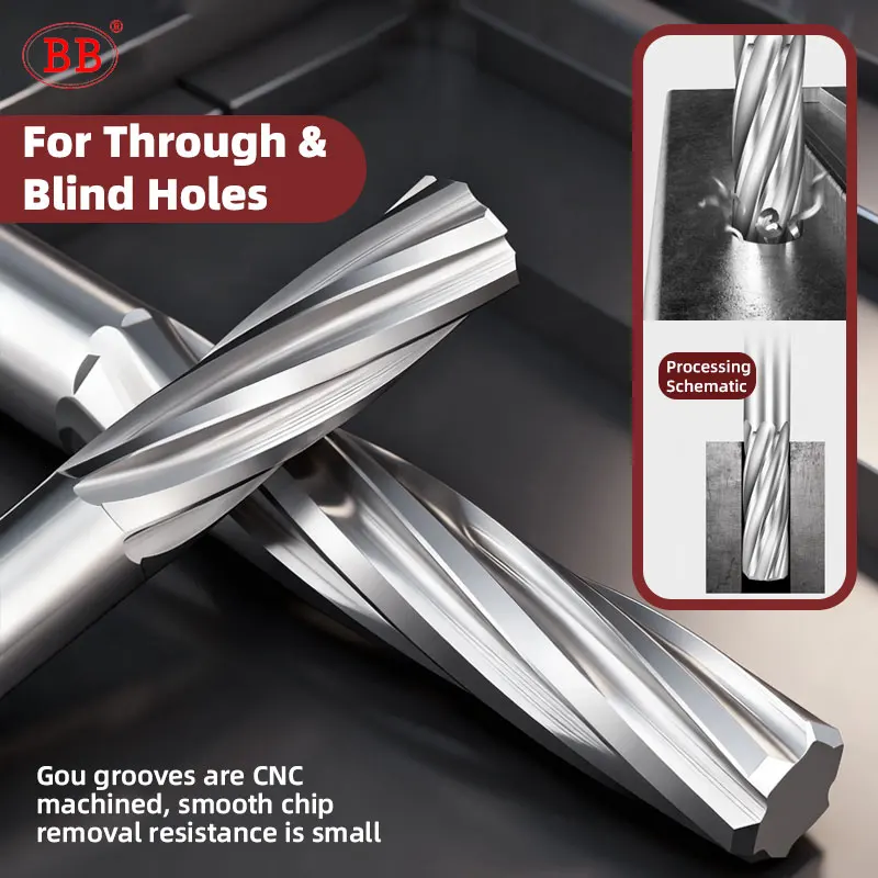 BB Carbide 3.83-5.55 Spiral Flute BF