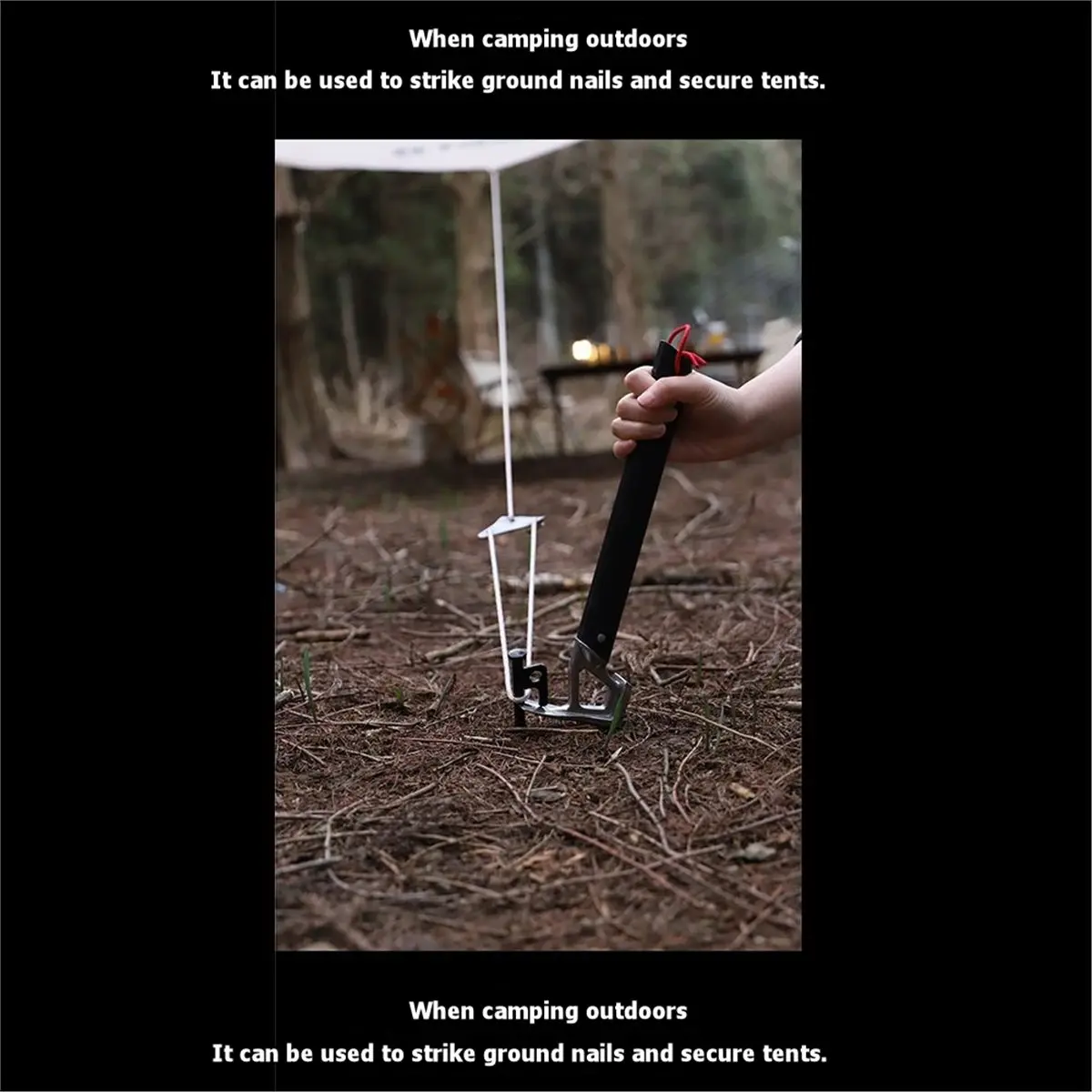 Big Discount Multi-Use Camping Hammer Aluminum Alloy Hammer for Outdoor Survival Gear and Emergency Preparedness D