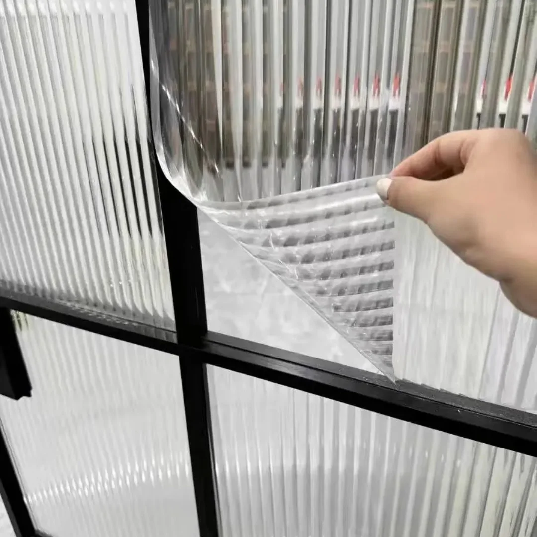 Fashion Glass Film Transparent Opaque Kitchen Sliding Doors Decor Windows Cabinets Stickers Partitions Frosted Anti Perspective