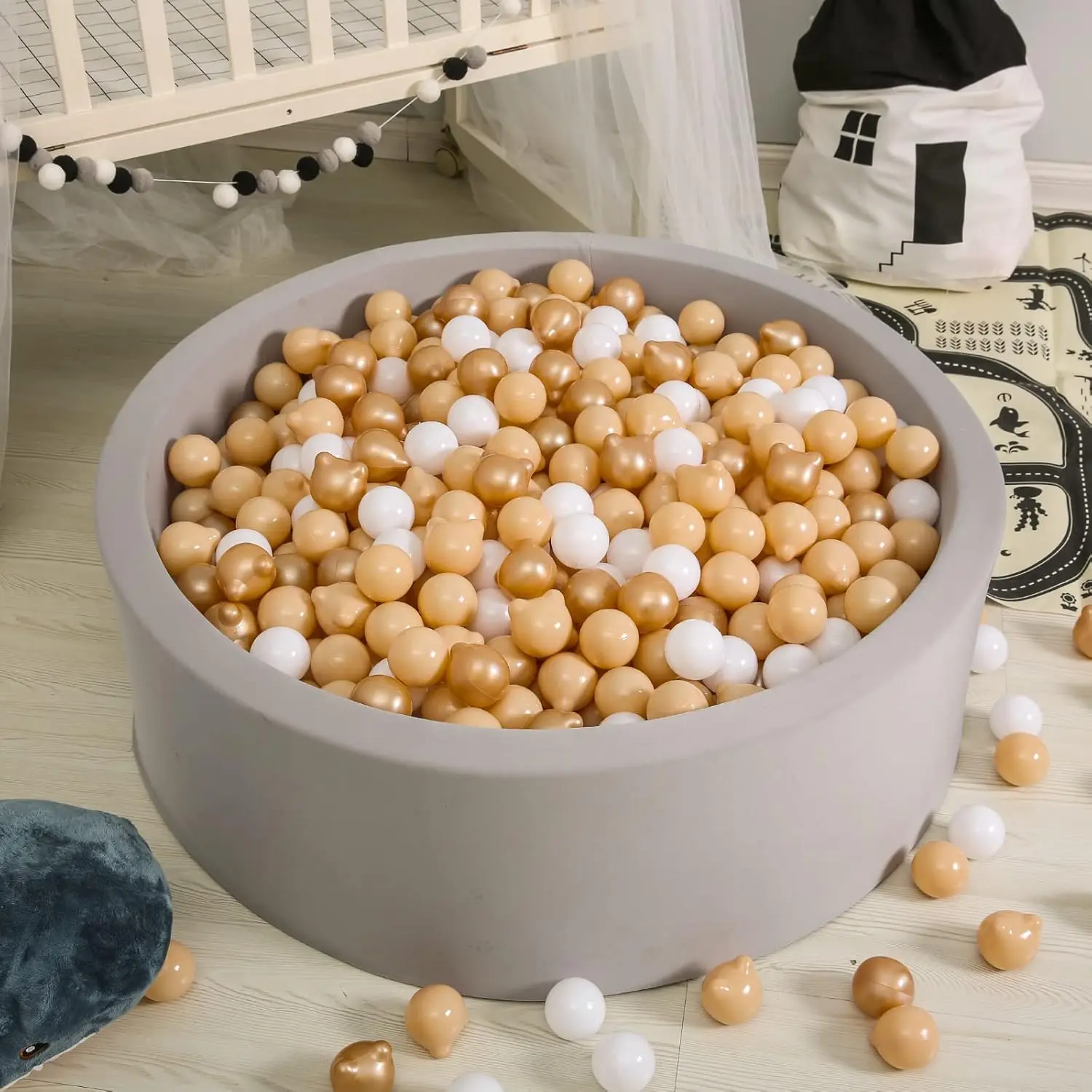 100 stks Beer Bal Pit Ballen Vormen BPA Gratis Plastic Speelballen Crush Proof Kids Peuters Baby Pastel Pelotas Speelgoed Vormige